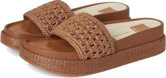 Dolce Vita Sidona Womens Sandals Brown Raffia : 10 M, Rubber