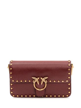 Pinko Red Love One Baby Crossbody Bag