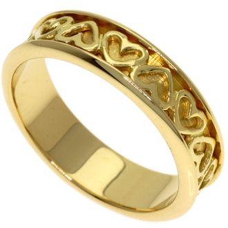 Tiffany & Co. Heart Yellow Gold (18K) Band Ring (Pre-Owned)