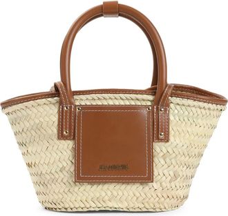 Jacquemus Handbags, female, Brown, ONE SIZE, Le petit panier Soli