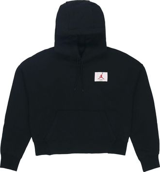 Nike Jordan (WMNS) Air Jordan Flight Fleece Pullover Hoodie Black DB9067-010