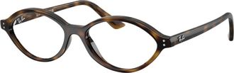 Ray-Ban Romy Optical Frame - Dames - Brillen - Bruin - 52 MM - Accessoires