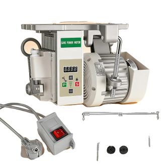 OEM Motor El&eacute;ctrico Para M&aacute;quina De Coser, Alto Rendimiento, Construcci&oacute;n Duradera, Color Blanco
