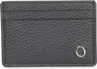 Orciani Micron Kaarthouder - Heren - Portefeuilles - Zwart - ONE Size - Leer - Accessoires