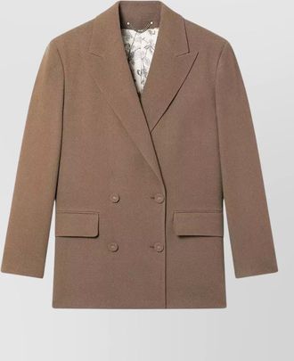 Golden Goose tailored blazer back vent buttoned cuffs