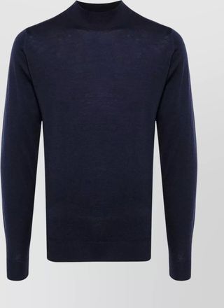 John Smedley fine merino wool turtle neck knit sweater