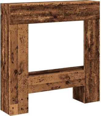 vidaXL Vidaxl - Borde De Chimenea Madera Ingenier&iacute;a Envejecida 81x18x82 Cm