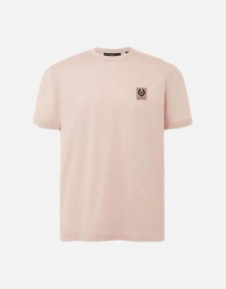 Belstaff Mens Belstaff T-Shirt Dusk Pink - Tan - Size: 44