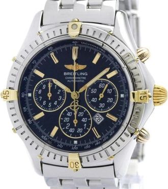 Breitling Pre-owned Shadow B35312 Polshorloge - Heren - Vintage Horloges - Blauw - ONE Size - Vintage