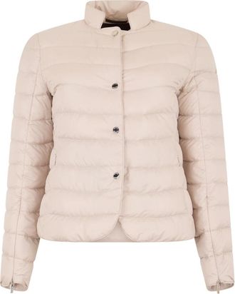Moorer Kefera Jas - Dames - Gewatteerde jassen - Roze - XS - Leer - Jassen