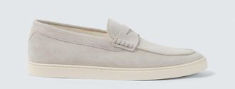 Brunello Cucinelli Suede slip-on sneakers