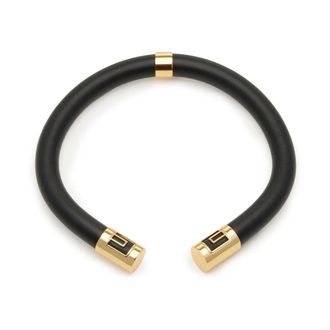 Elisabetta Franchi Accessoires, Dames, Zwart, ONE Size, Ketting met logos