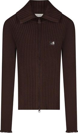 Fab By Fabienne Chapot Tess Cardigan - Dames - Vesten - Bruin - 2XL - Polyester - Truien & Vesten