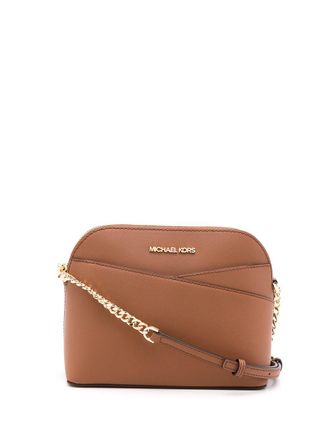 Michael Michael Kors Jet Set Travel crossbody bag - unisex - Leather/Polyester - OS - Brown
