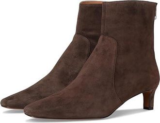 Madewell Dimes Kitten Heel Boots - Suede. Womens Boots Turkish Coffee : 12 M