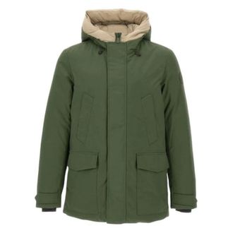 Save The Duck Winter Jackets, male, Green, M, Parka P32292M Coto21.21652