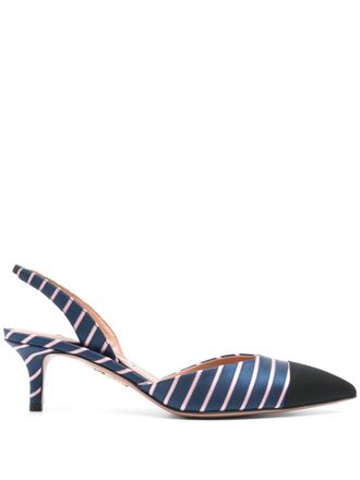 Aquazzura 50 mm Milanese pumps - Blauw