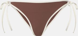 Brunello Cucinelli Braga de bikini de jersey t&eacute;cnico