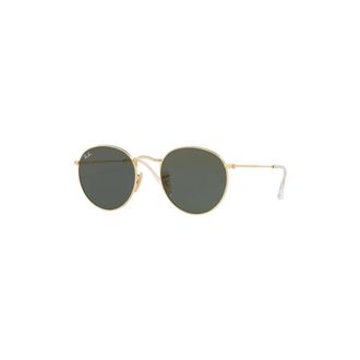 Ray-Ban Round Metal - Heren - Zonnebrillen - Geel - 50 MM - Accessoires