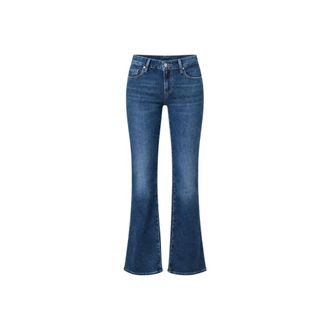 Paige Paige - High Rise Laurel Canyon Bootcut Jean - Dames - Jeans - Blauw - Maat: W28 Katoen