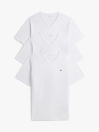 Tommy Hilfiger 3-Pack Signature V-Neck Jersey T-Shirts