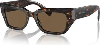 Dolce & Gabbana Cat Eye Zonnebril - Schildpad - unisex - Zonnebrillen - Bruin - ONE Size - Accessoires