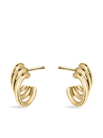 Shaun Leane bound hoop earrings - Gold