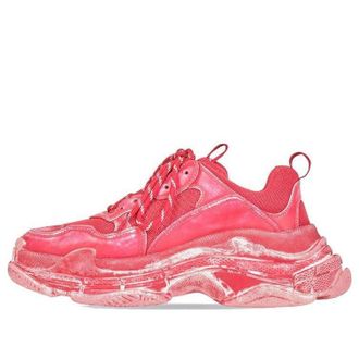 Balenciaga (WMNS) Balenciaga Triple S Dark Red 524039W3CN36000