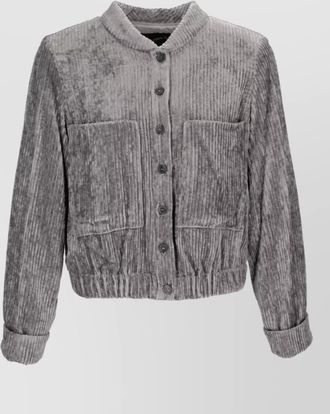 Emporio Armani corduroy-effect jacket