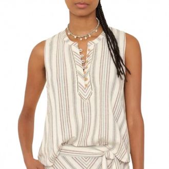 Xirena Womens Twyla Top In Ivory Sand