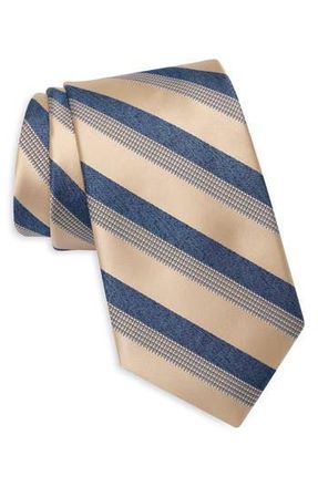 Nordstrom Rack Warren Stripe Tie in Taupe at Nordstrom Rack