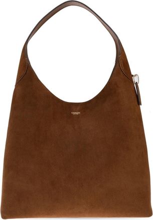 Coach Schoudertas Brooklyn 39 - Dames - Schoudertassen - Bruin - ONE Size - Leer - Tassen