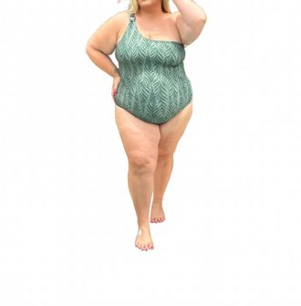 Alicia Swim Jodie Coco One-Piece Swimsuit - Plus In Tropic Waves