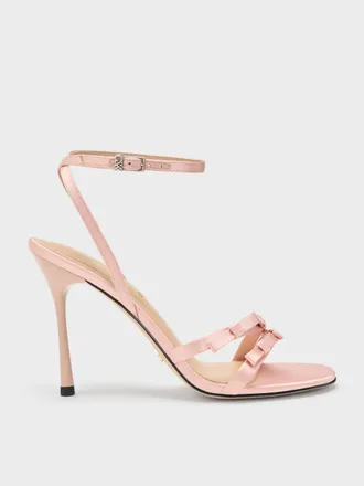 Charles & Keith Jessy Bow Stiletto Sandals