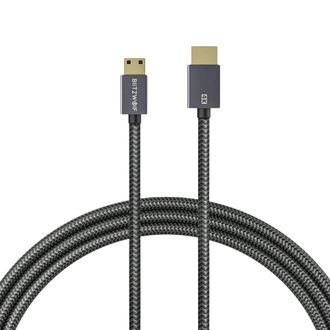 OEM Cavo Hdmi, Risoluzione 4k, Velocit&agrave; Di Trasferimento 18 Gbps, Grigio, 1 M, 10 Pezzi