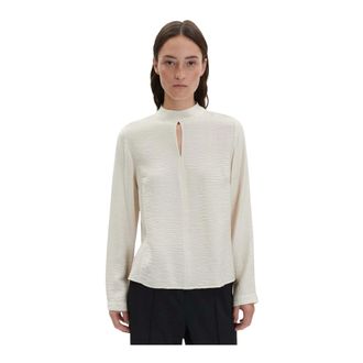 someday Zeunara Blouse - Dames - Blouses & Shirts - Wit - Maat: S Viscose