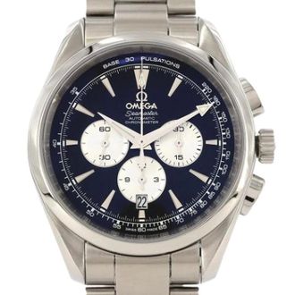 Omega Pre-owned Vintage Polshorloge - Heren - Pre-owned - Zwart - Maat: ONE Size