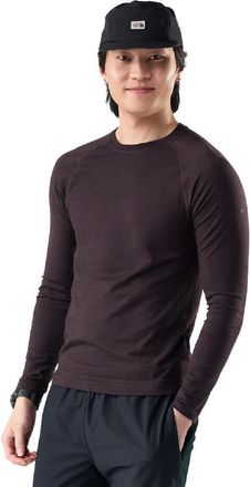 Smartwool Mens Intraknit AS Merino Base Layer Crew Top Red XXL