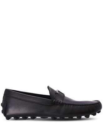Tod's Mocassini Gommino in pelle - Nero