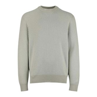 HUGO BOSS Truien & Vesten, Heren, Groen, 2Xl, Katoen, Rondgebreide trui