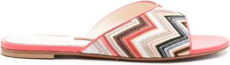 Missoni Roze Zomer Sandalen voor Vrouwen - Dames - Sandalen - Roze - 37 1/2 EU - Schoenen