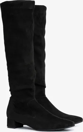 Pedro Garcia Black suede high boot | Eneida | Fall winter 26 |