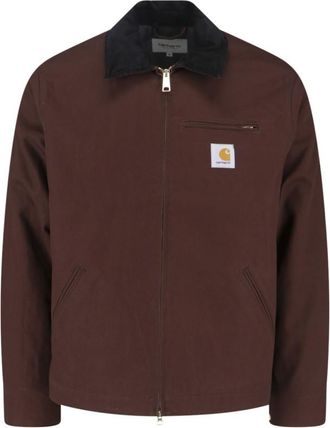 Carhartt Work in Progress Brown Regular Logo Jacket
