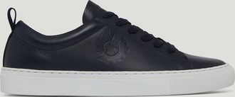 Belstaff Walton Trainer Mens Nappa Leather Dark Ink Size UK 7.5