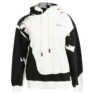 Off-white Spring-Summer 2020 Logo-Print Hoodie in Multicolor Cotton