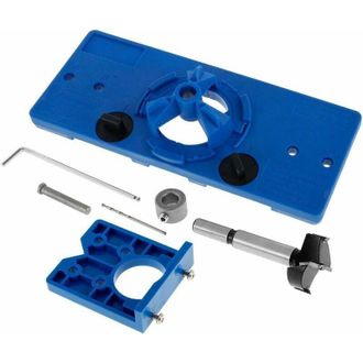 OEM Plantilla De Perforaci&oacute;n Para Bisagra Invisible De 35 Mm Y Dispositivo De Perforaci&oacute;n Para Bisagra De 35 Mm Con Broca De 35 Mm, Tope De Profundidad Y 