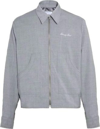 Family Fir$t Milano Light Jacket - Heren - Zomerjassen - Grijs - L - Jassen