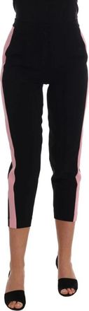 Dolce & Gabbana Cropped Broeken - Dames - Vrijetijds broeken - Veelkleurig - 2XS - Broeken