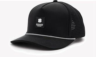 Black Clover Links 2 Adjustable Hat Baseball Caps Black Hat/Multi-color Rope, Nylon/Spandex