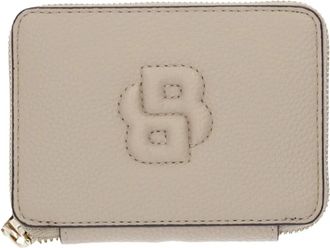 HUGO BOSS Anett New SM Zaround - Dames - Portefeuilles - Beige - ONE Size - Polyester - Accessoires